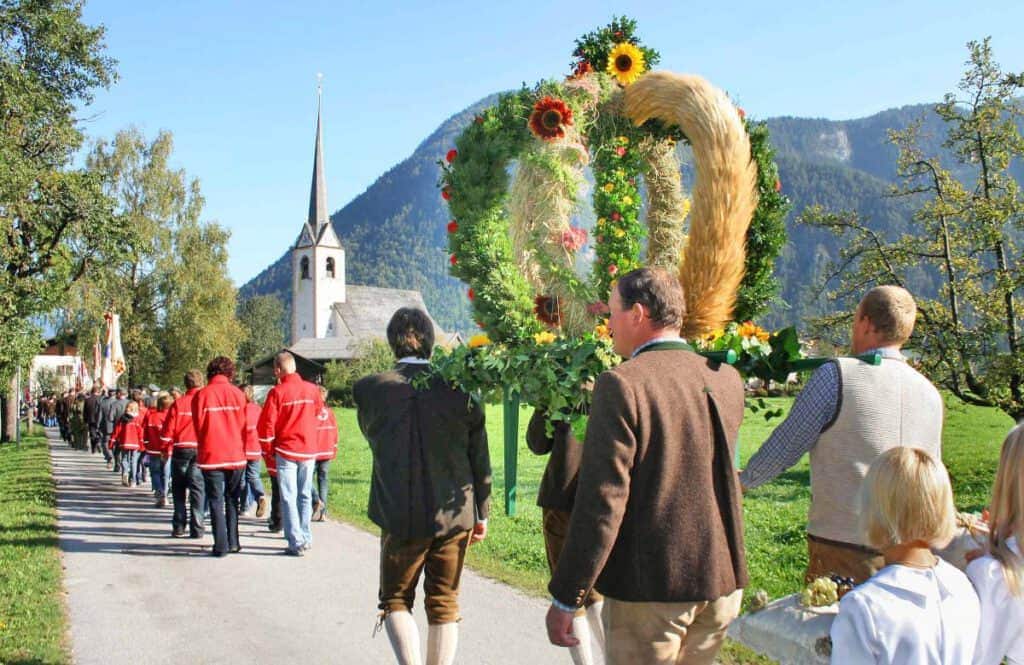 Bauernherbst im Salzburger Saalachtal